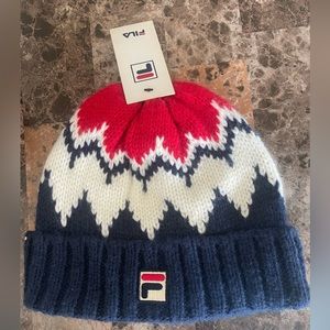 Fila logo cuff beanie
